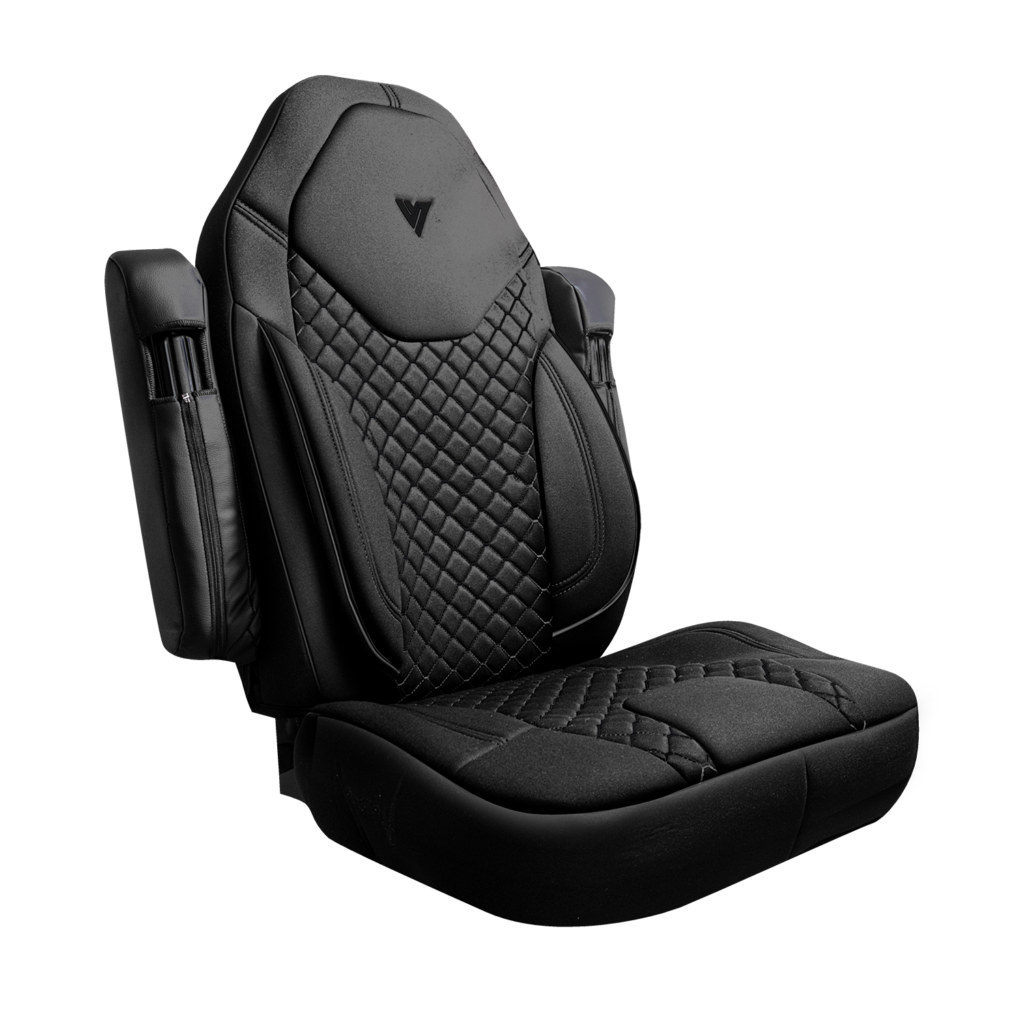 Kenworth Cloth Black Armrest Cover VTruck