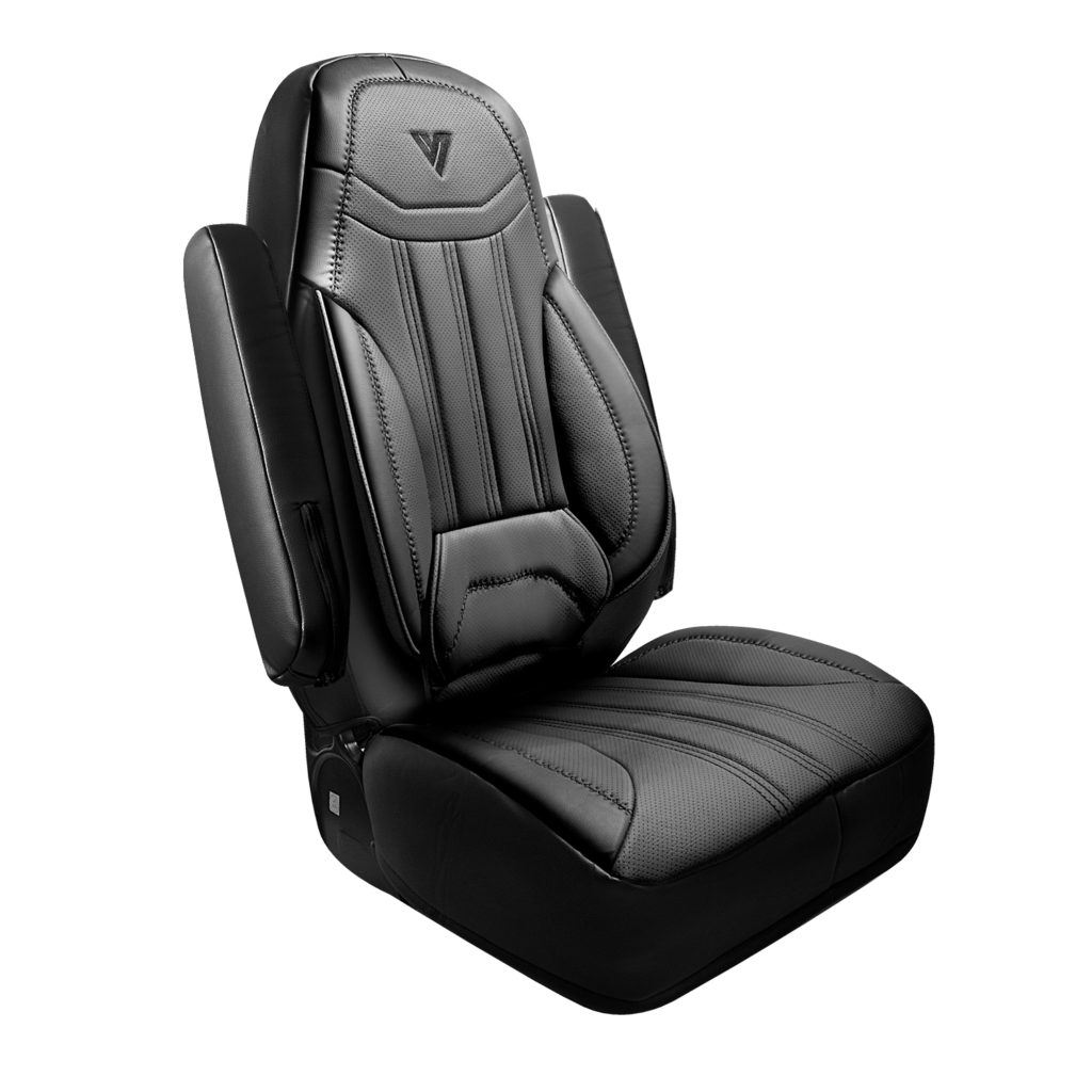 Volvo Leather Black Armrest Cover VTruck